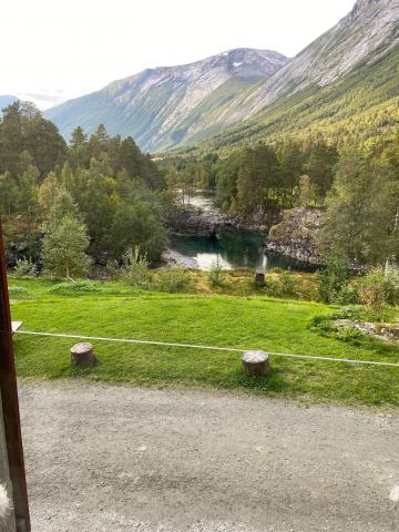 Flott utsikt på Juvet.