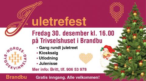 Juletrefest på Trivselshuset 30. desember 