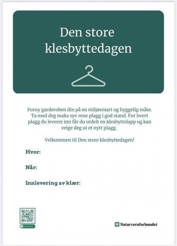 Den store Klesbyttedagen I Kulturbanken