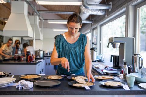 – Vi som er kliniske ernæringsfysiologer mener at animalske produkter fortsatt skal inkluderes i et variert og balansert kosthold, sier Ingrid Gardseth. Foto: Øyvind S. Endal.