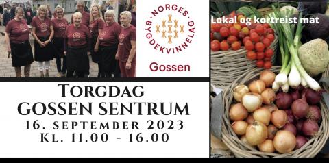 Torgdag på Gossen