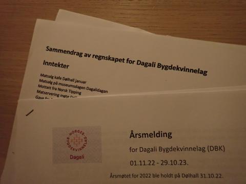 Årsmøtepapirer