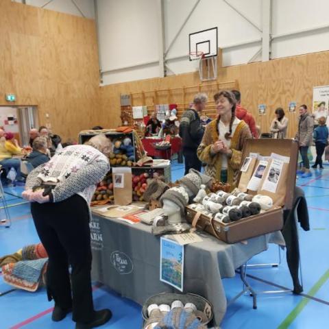 Mykje fint garn hos Eva Kristin