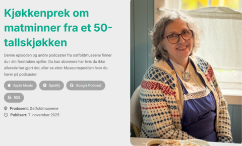 Anita fortel om matminner frå sin oppvekst på 60-talet.