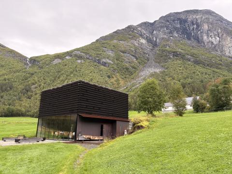 Seremonibygget på Juvet.