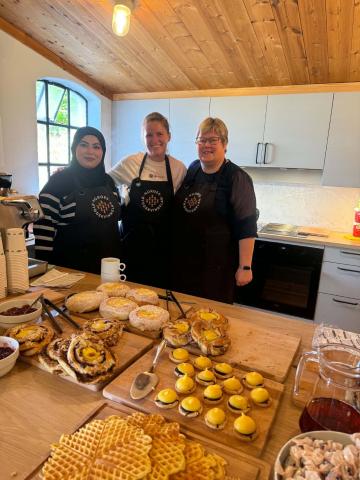 Pop-up kafè på Spinneriet
