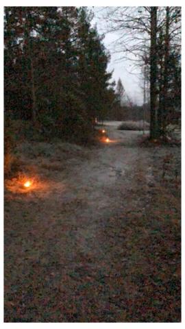Måneskinnstur Foto: Vassås Bygdekvinnelag