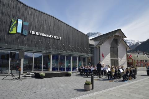 Folgefonnsenteret. Bilde/ ill., Institutt for geografi