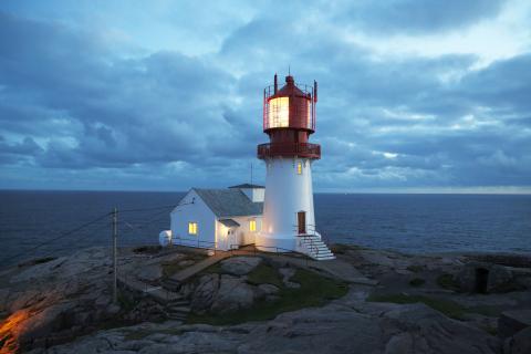 Lindesnes fyr i Vest-Agder