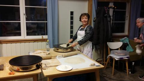 Heidi steker flatbrød