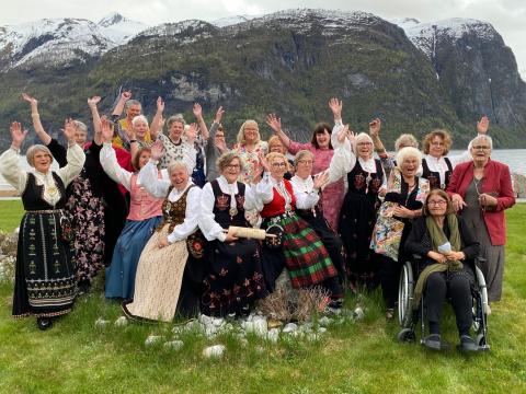 Spreke jubileumsdamer!