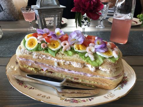 Smørbrødkake