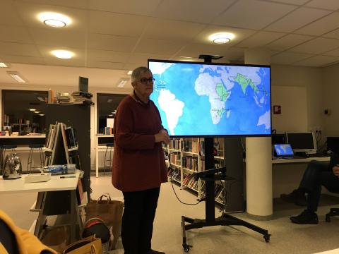 Forteljarkveld med Inger Sandnes.