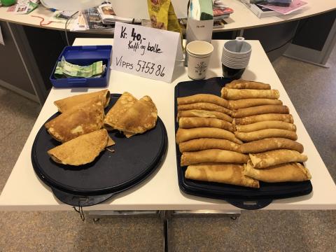 Svelene til Solveig smakte nydeleg!