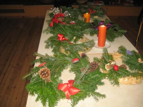 Juleforberedelser.