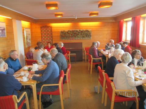 Undrumsdal Bygdekvinnelags hyggetreff 28.01.2016.