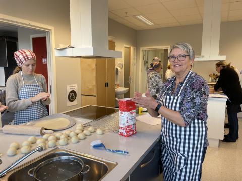 Anne Sigrid er flink å undervise
