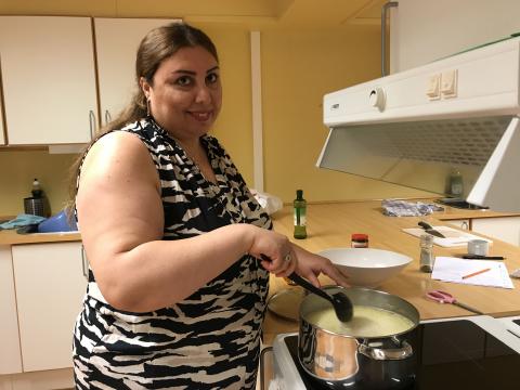 Sawsan lærer oss å lage syrisk mat