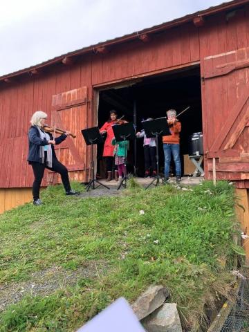 Elevar frå Aukra Kulturskole