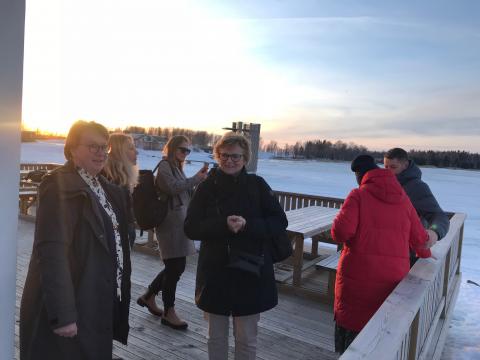 Fin tur til Stundars i Österbotten, Finland. 