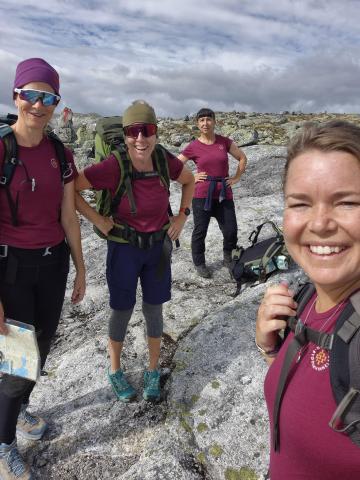 ​​T-skjorte i merinoull fra Devold