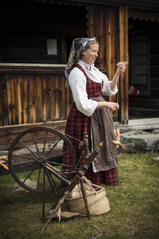 One med håndteine