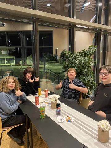 Tommelen opp for god pizza