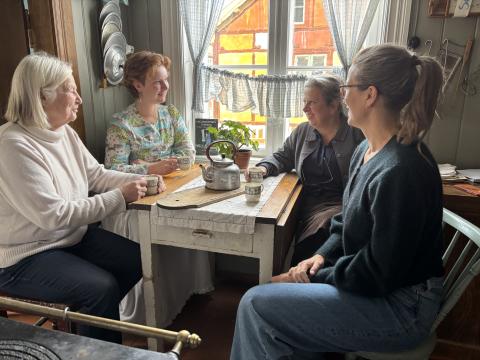 Innspeling av podkasten om Lågåsild på Maihaugen 