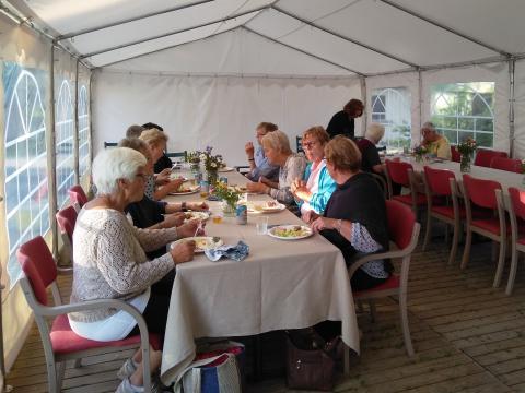 Koselig i telt