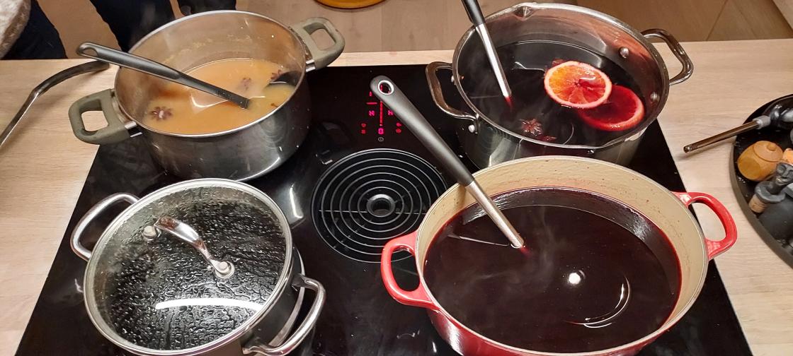 Eplegløgg, solbærgløgg og Gluhwein