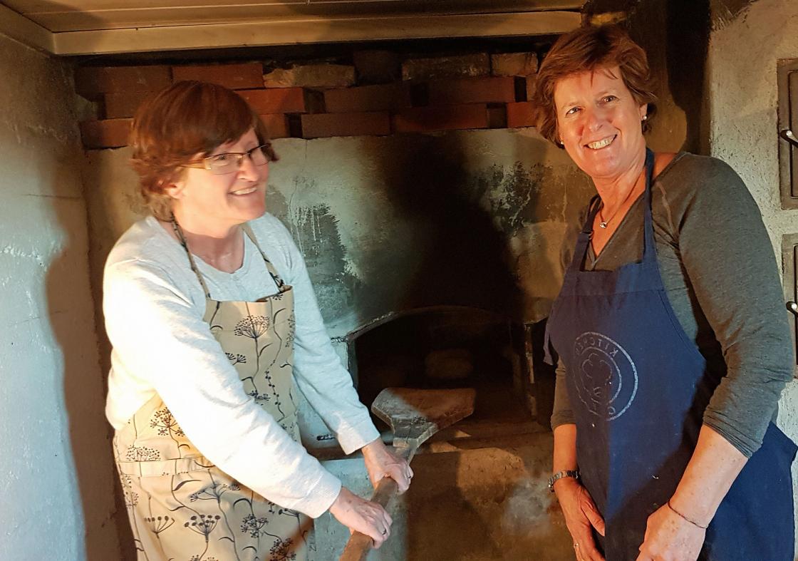 Bakstedamer i bryggerhuset