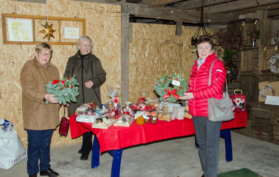 To som har funnet det de vil ha, kranser