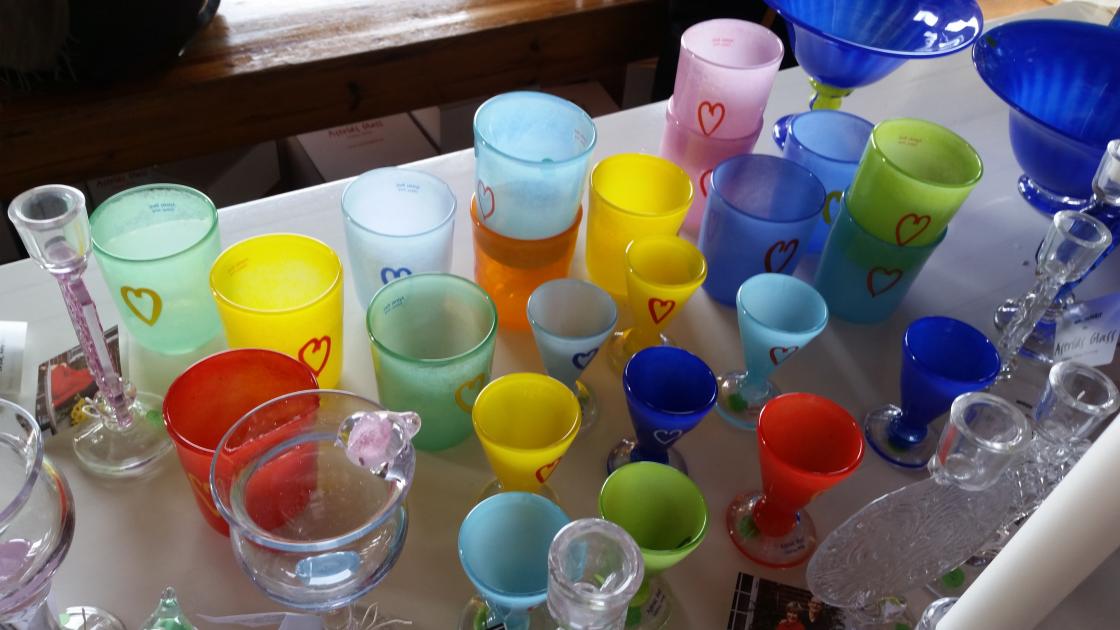 Nydelig glasskunst fra Astrids glass