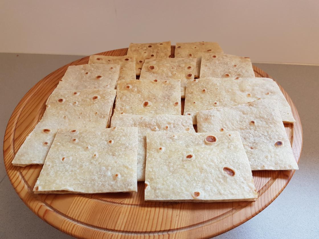 Ferdig påsmurd kling  foto: Aud-Marit Netteland