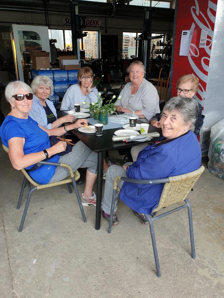 Velfortjent kaffekos etter innsatsen