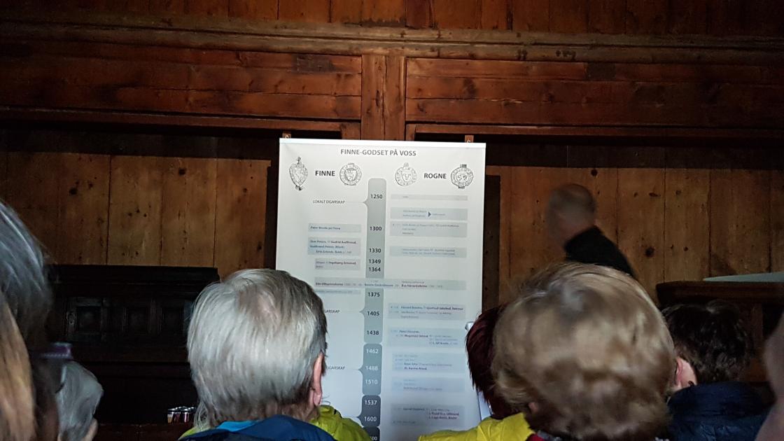 Historia til Finneloftet   foto: Liv Spilde