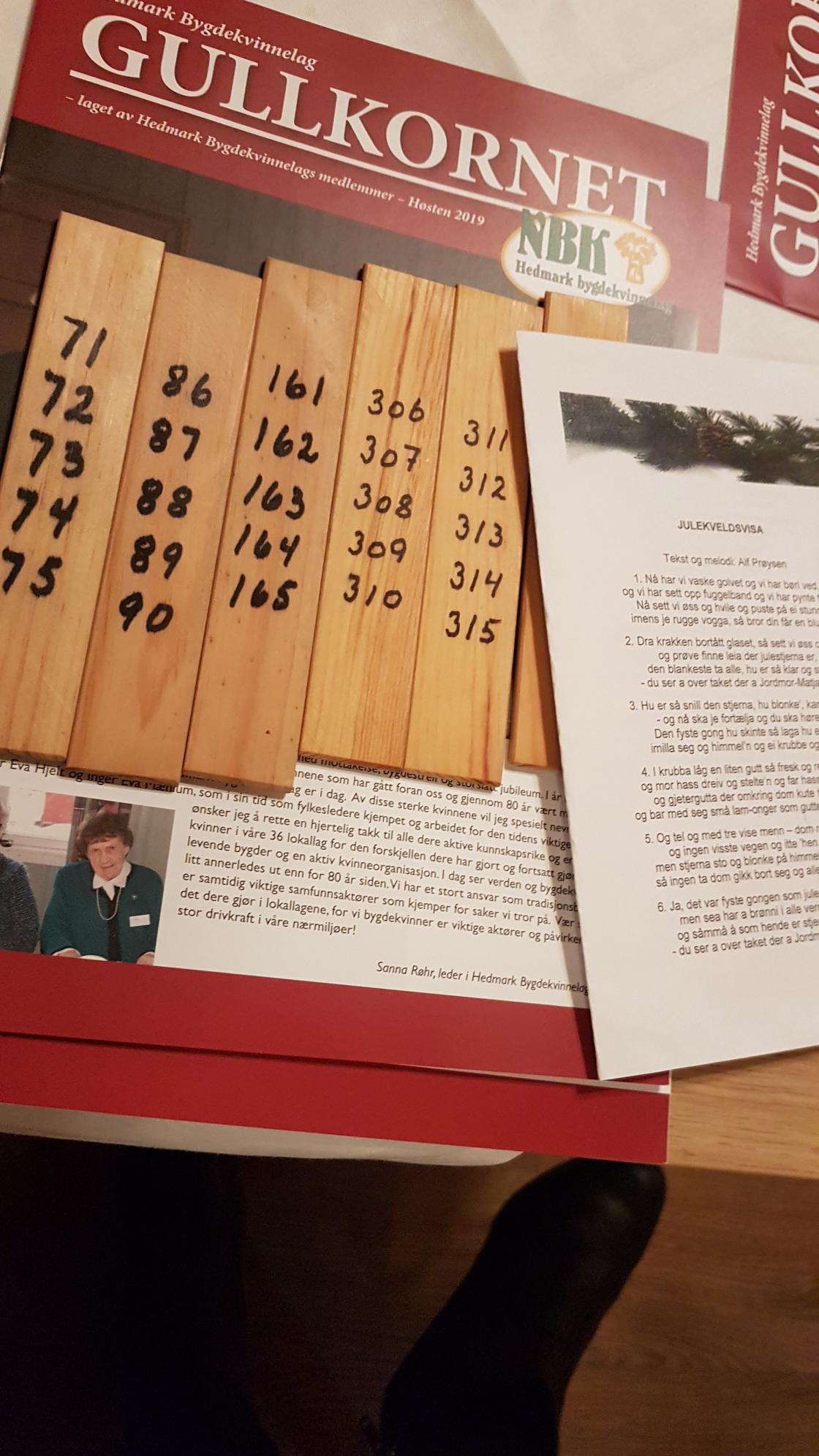 Viktige oppgaver på møtet - åresalg, sang og utdeling av HBK sitt gullkorn. Siste utgave for denne gang!