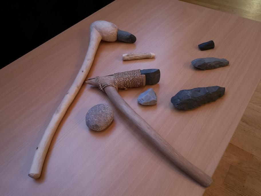 Steinalderfunn på Bømlo Steinalderfunn på Bømlo