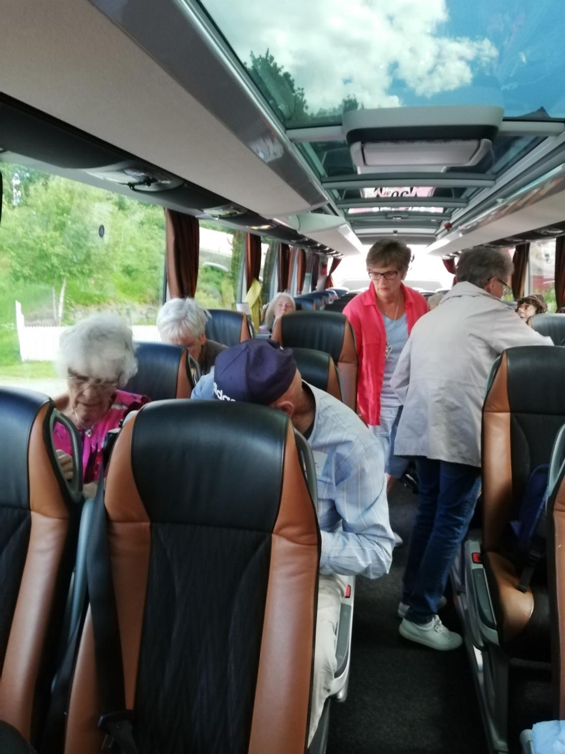 Så var det å finne igjen plassen ..