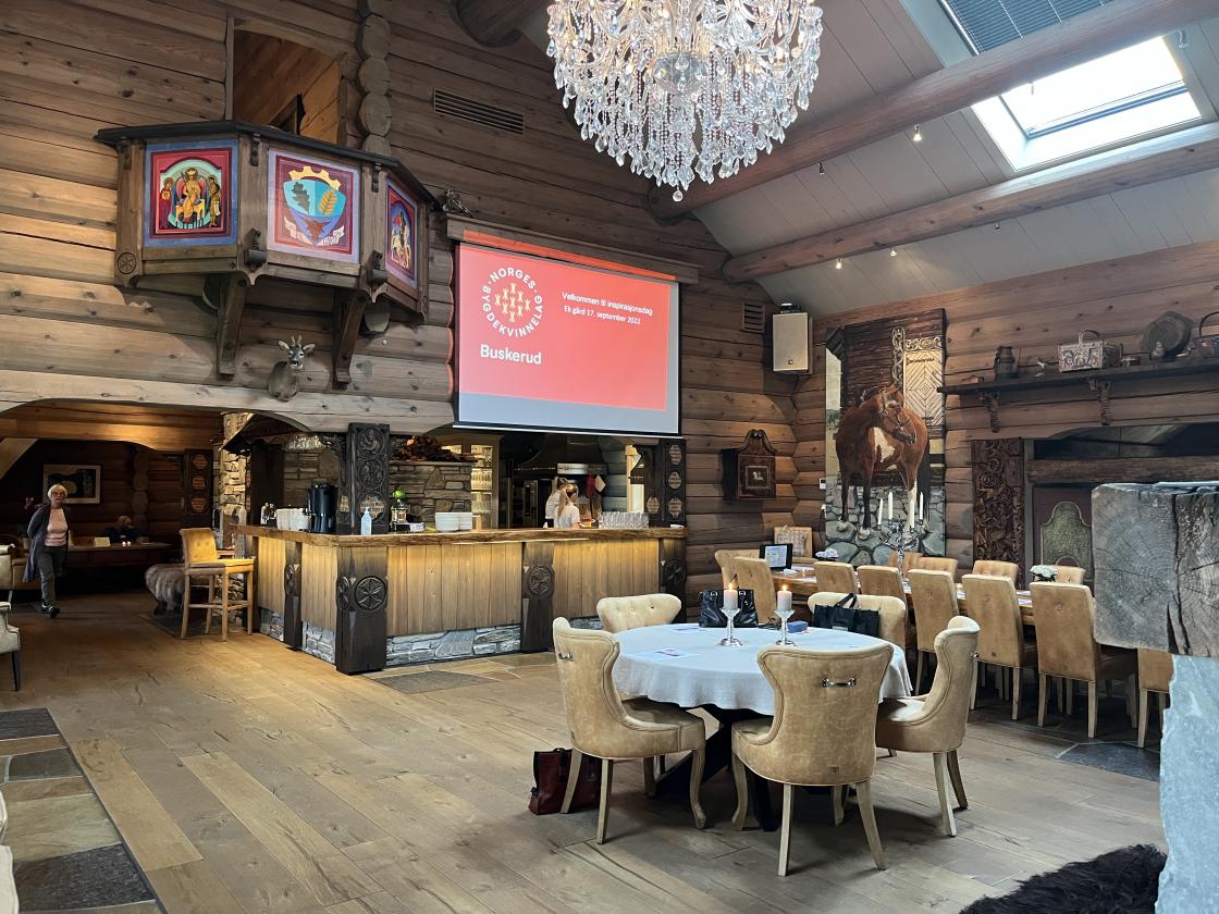 Utrolig flotte lokaler.