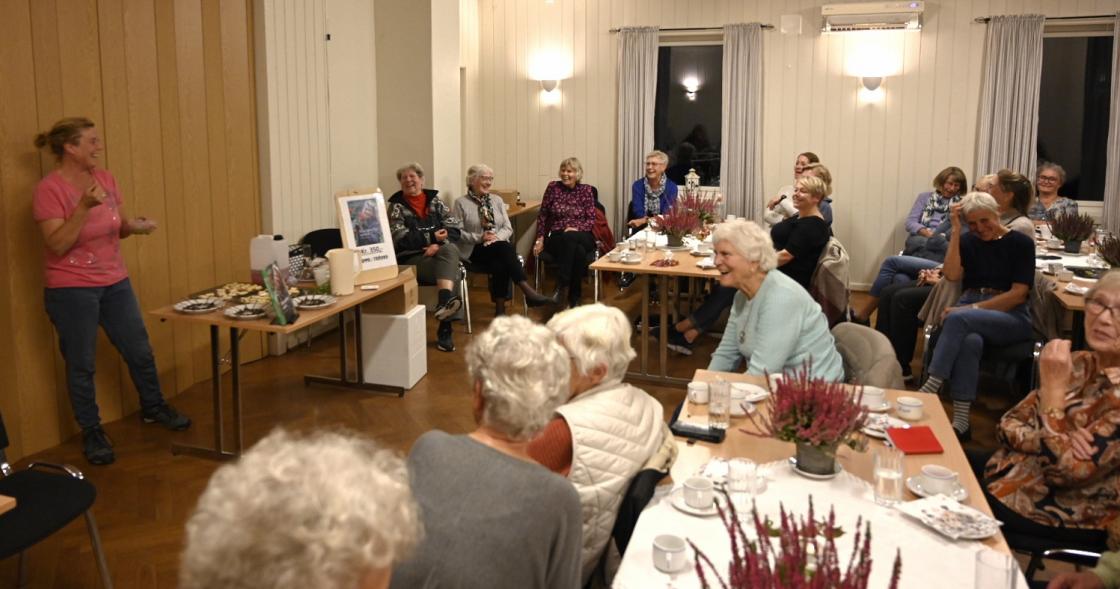 Ella sin glede var ikke vanskelig å spre blandt forsamlingen