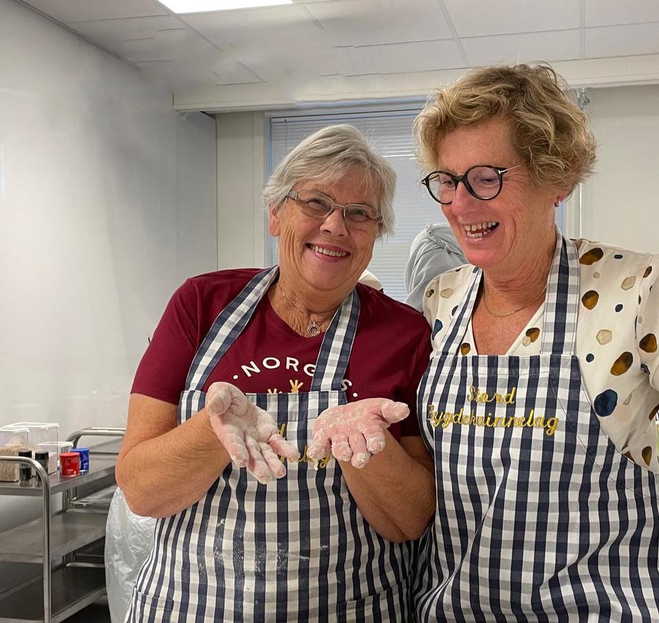 Rigmor og Marit-Anne er fornøyd