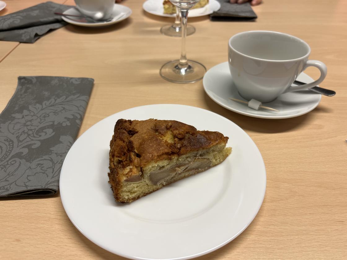 Nydelig kake og kaffe