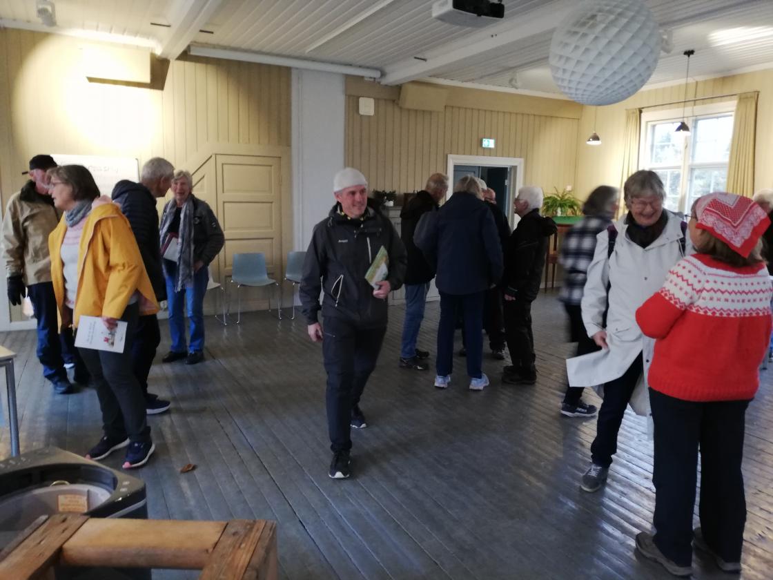 Ganske bra fremmøte tross regnværet