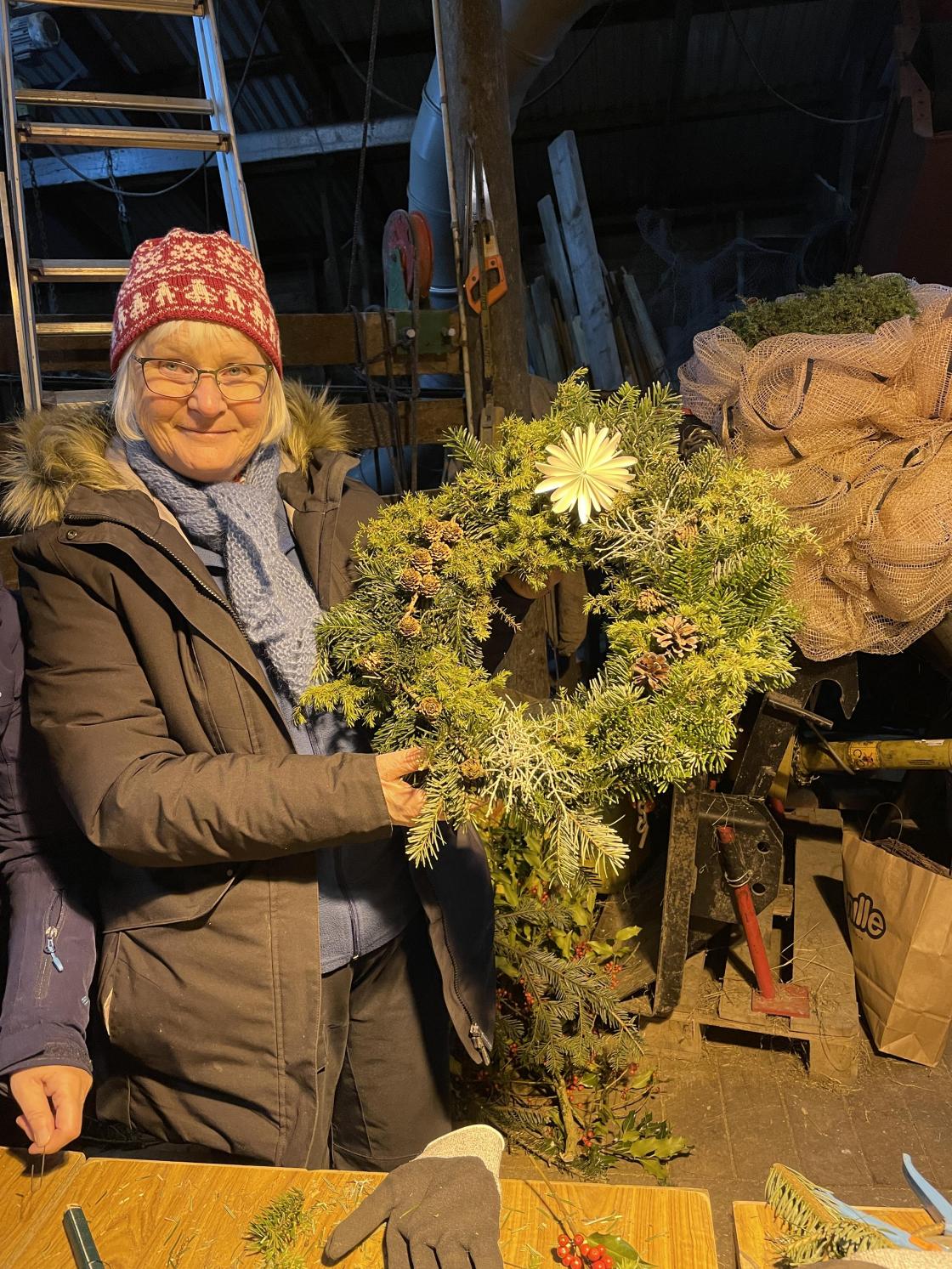 Berit er kveldens mest fornøyde.