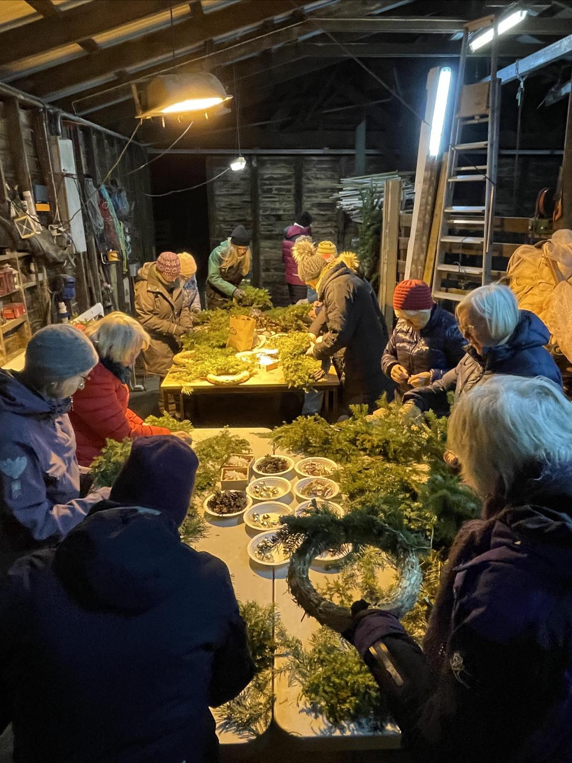 Konsentrerte kursdeltagere