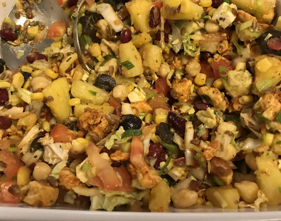 Nydeleg kyllingsalat!