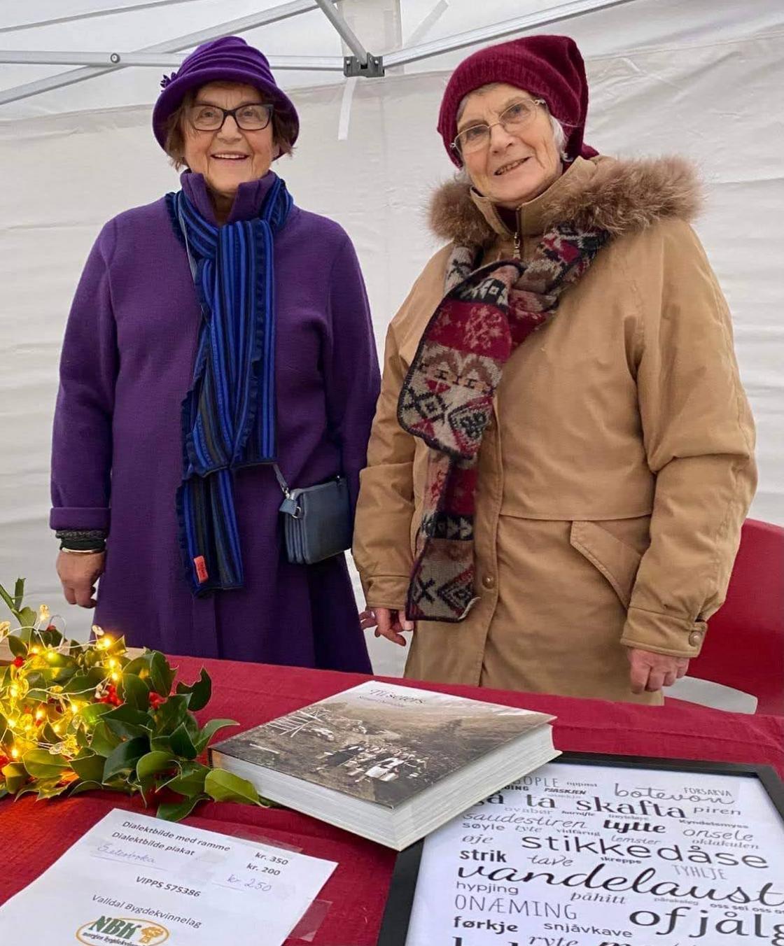 Solveig og Petra, - flotte bygdekvinner som alltid stiller opp!