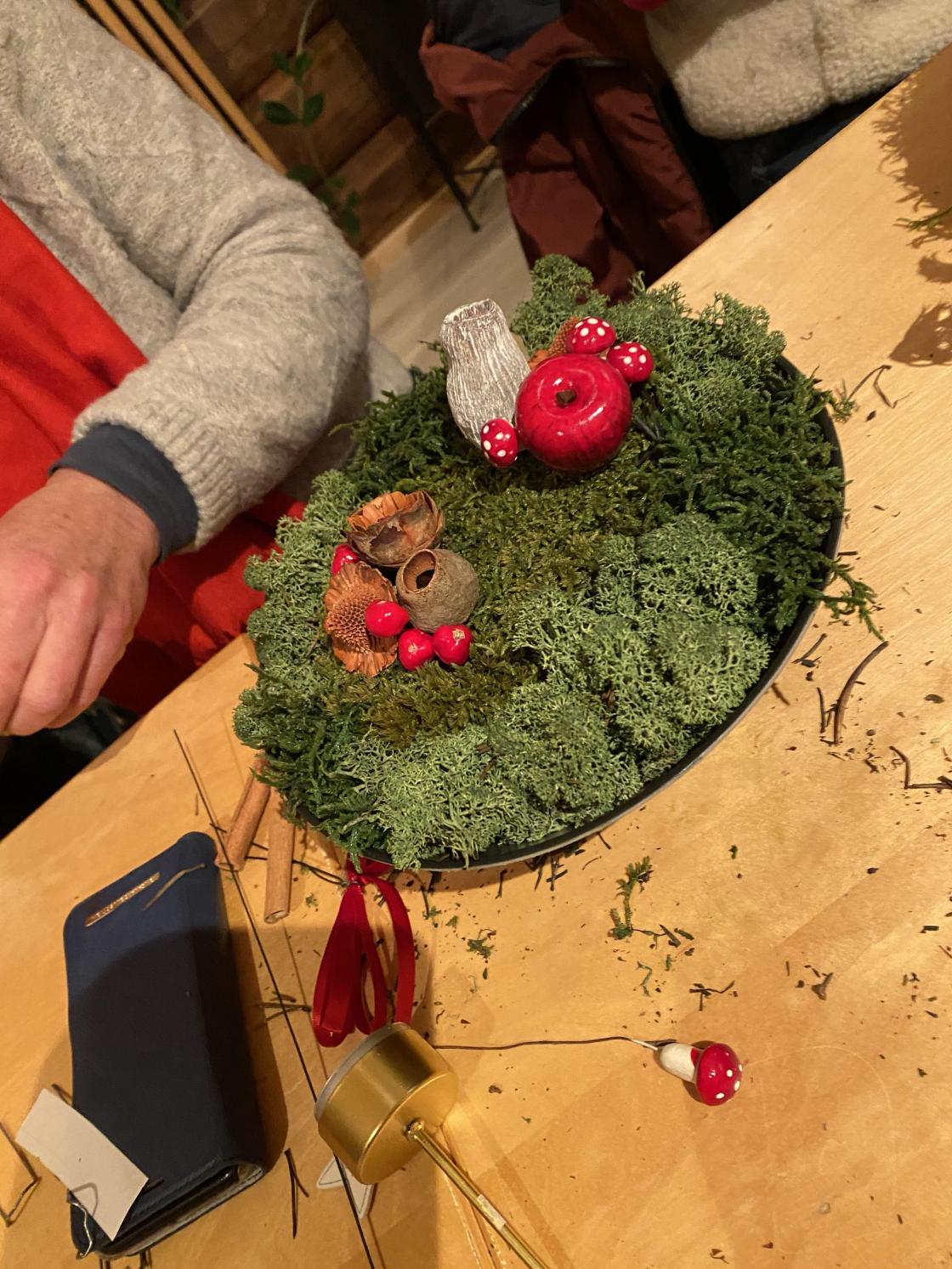 Fine blir dekorasjonene