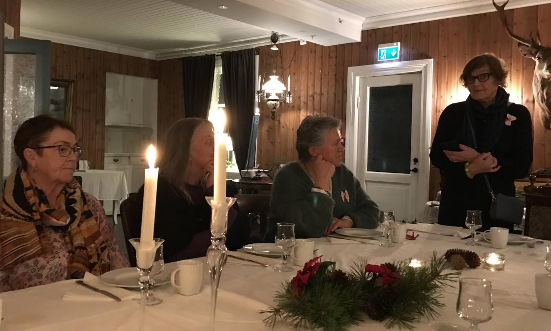 Solveig ynskte velkomen til julemøte på Sylte hotell